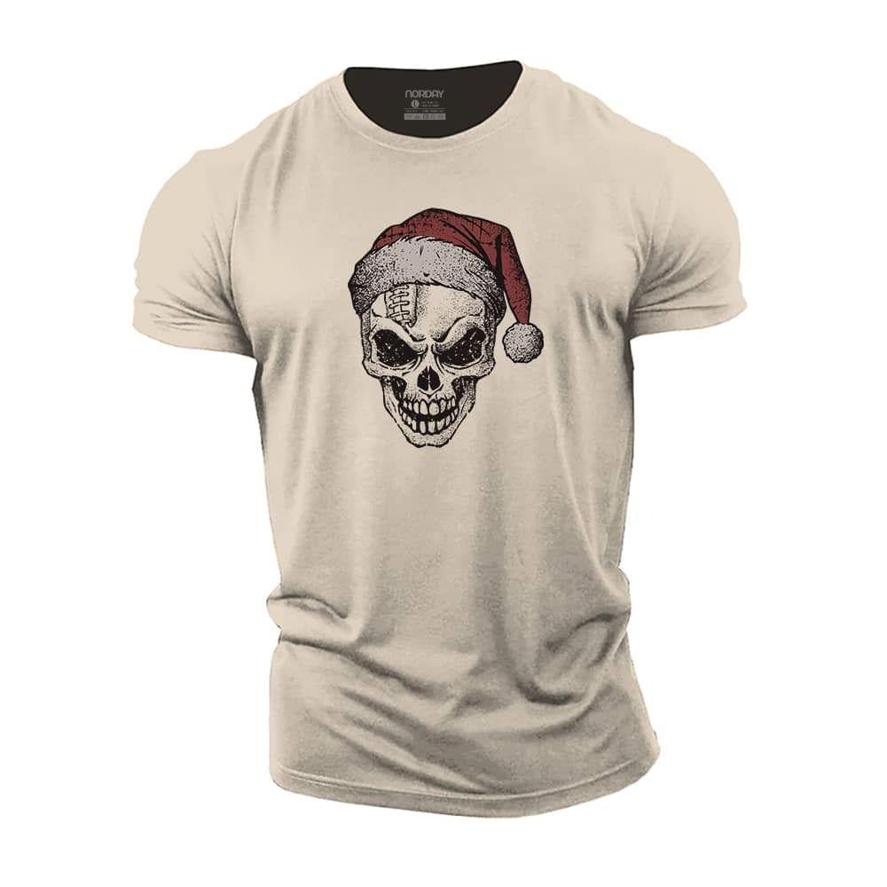 Christmas Football Skull T-Shirt - Norday SE