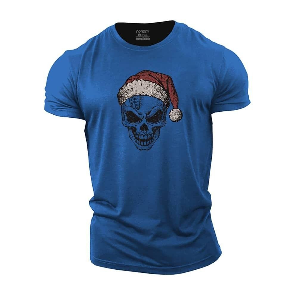 Christmas Football Skull T-Shirt - Norday SE