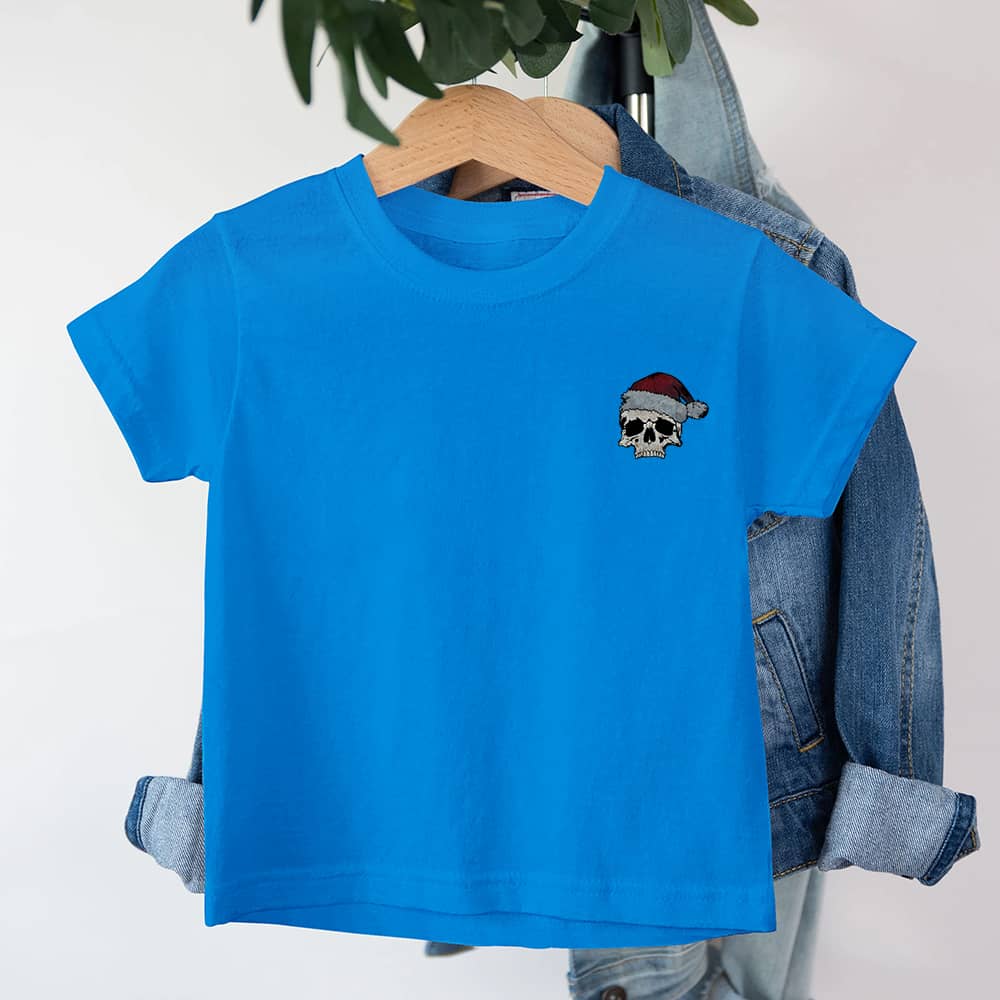 Christmas Hat Skull Barn T-Shirt - Norday SE