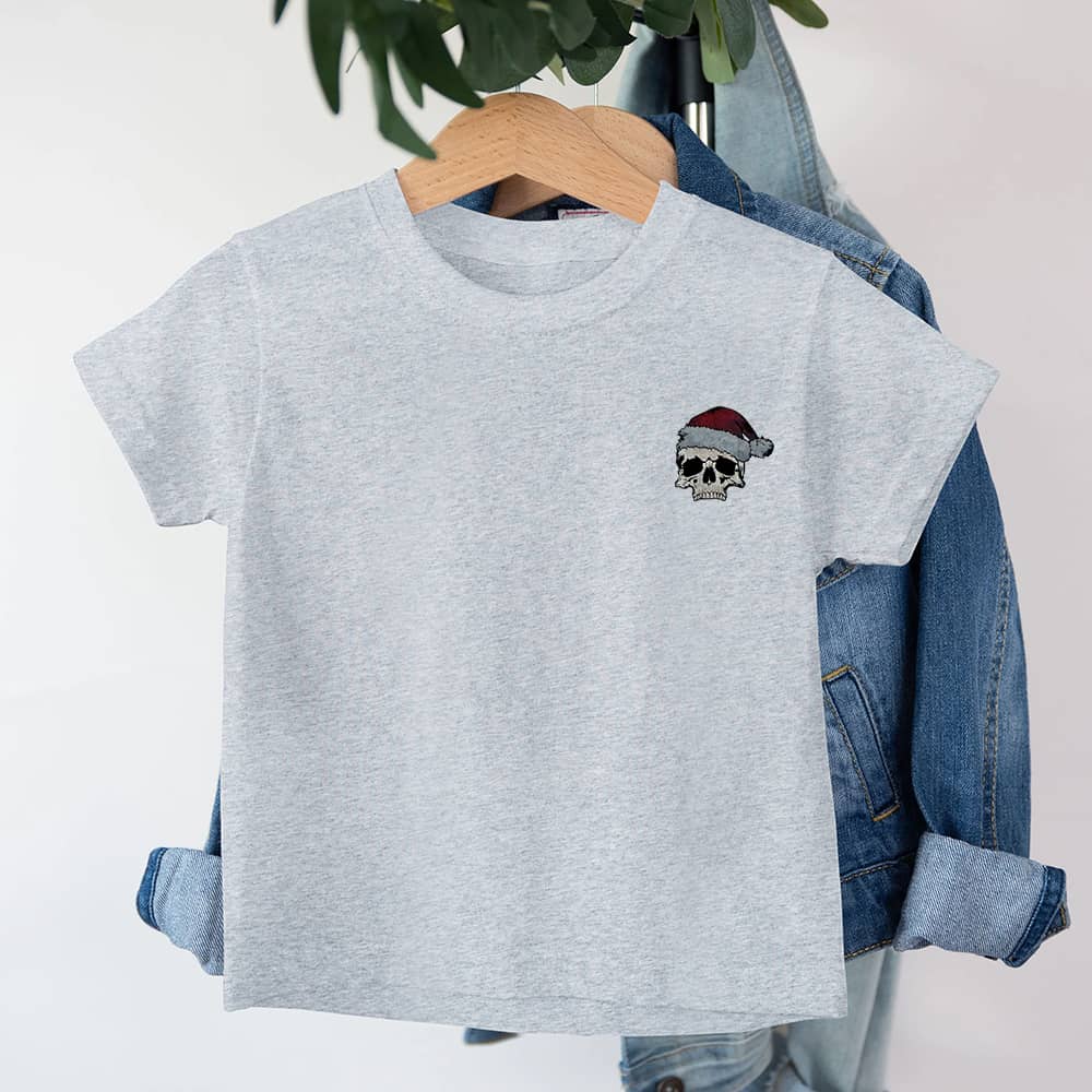 Christmas Hat Skull Barn T-Shirt - Norday SE