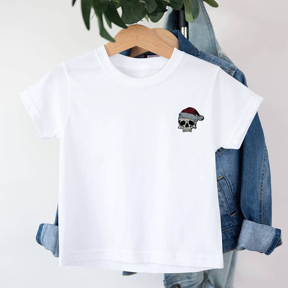 Christmas Hat Skull Barn T-Shirt - Norday SE