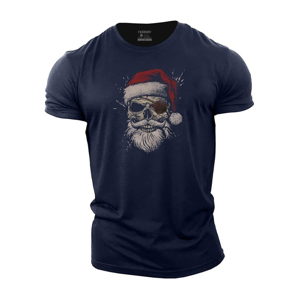Christmas Pirate Skull T-Shirt - Norday SE