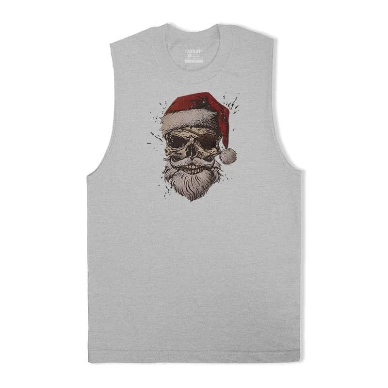 Christmas Pirate Skull Tank Top - Norday SE