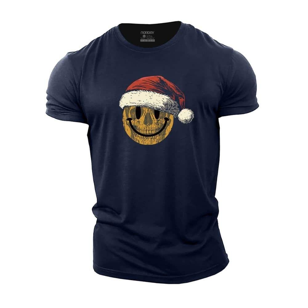 Jul Skalle-Smiley T-skjorte - Norday SE