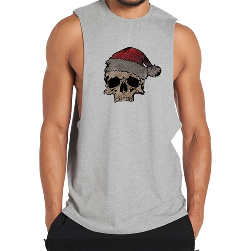Christmas Skull Tank Top - Norday SE