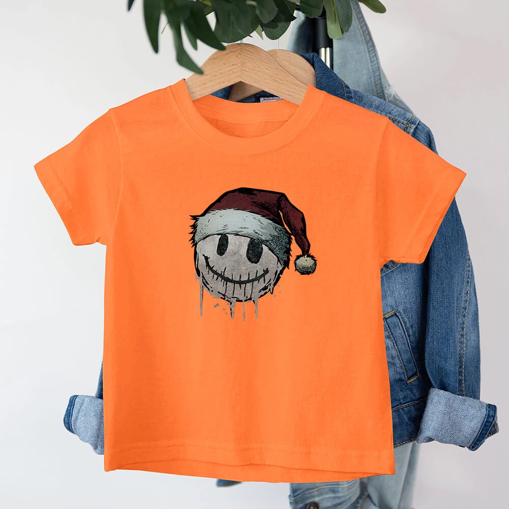 Jul Smiley Barn T-skjorte - Norday SE
