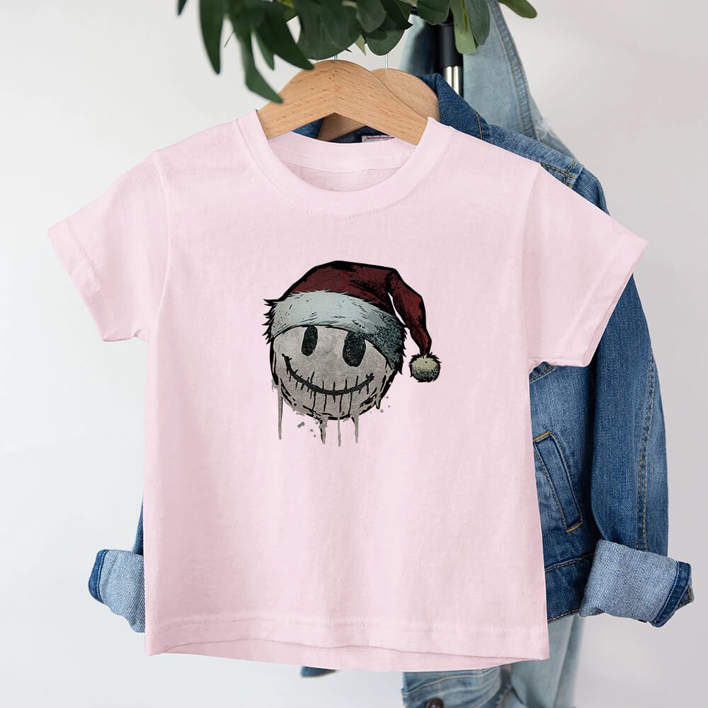 Jul Smiley Barn T-skjorte - Norday SE