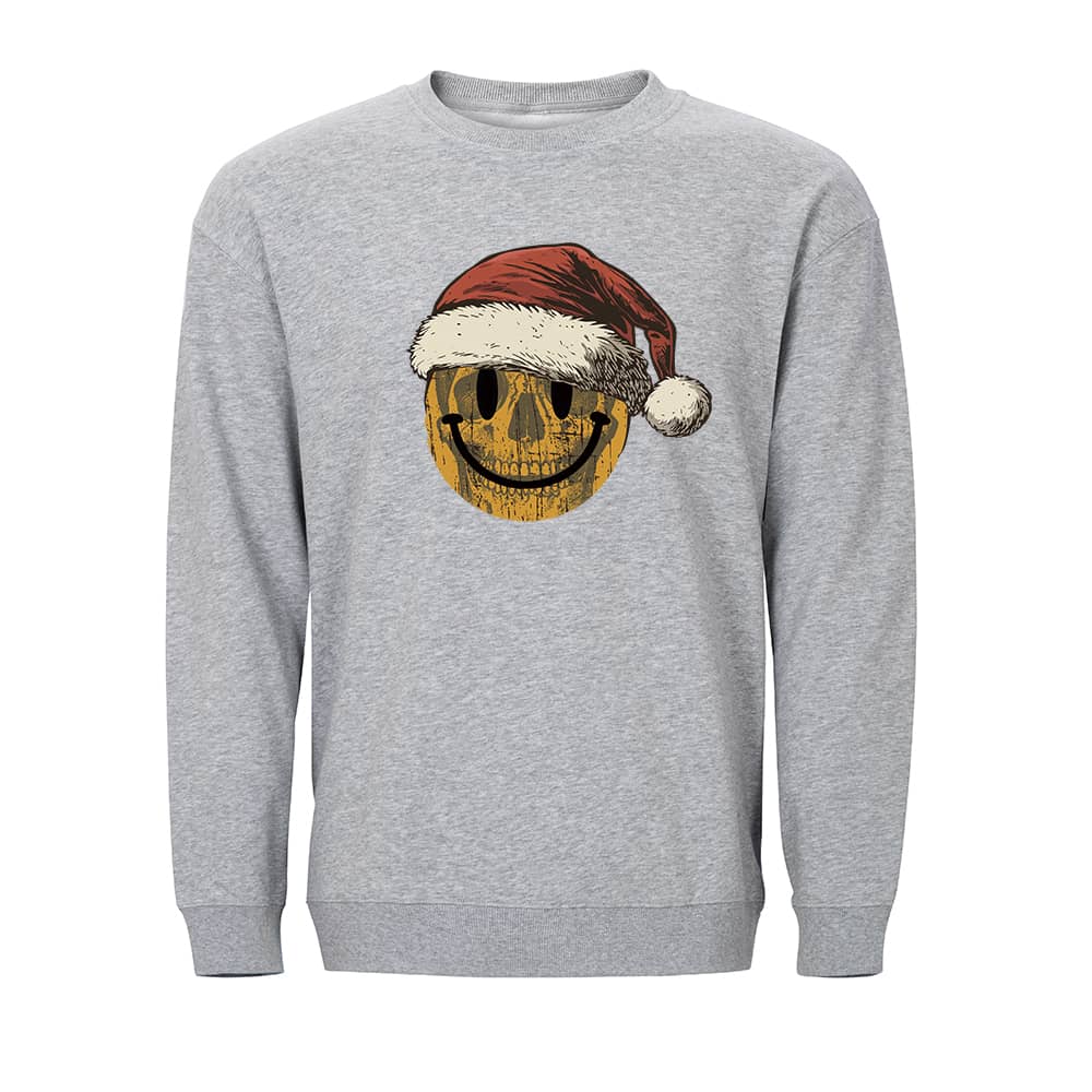 Jul Smilende Skalle Sweatshirt - Norday SE