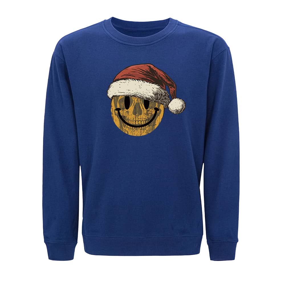 Jul Smiley Skalle Sweatshirt - Norday SE