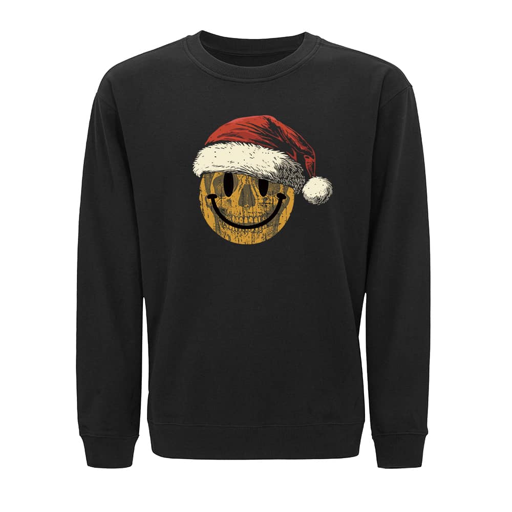 Jul Smileyskjelett Sweatshirt – Norday SE