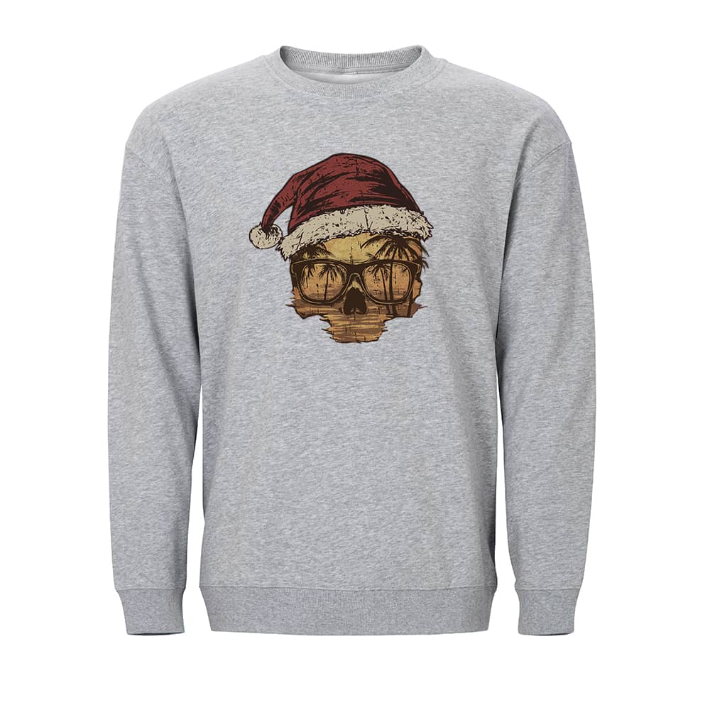 Julesolnedgang Hodeskalle Sweatshirt - Norday SE