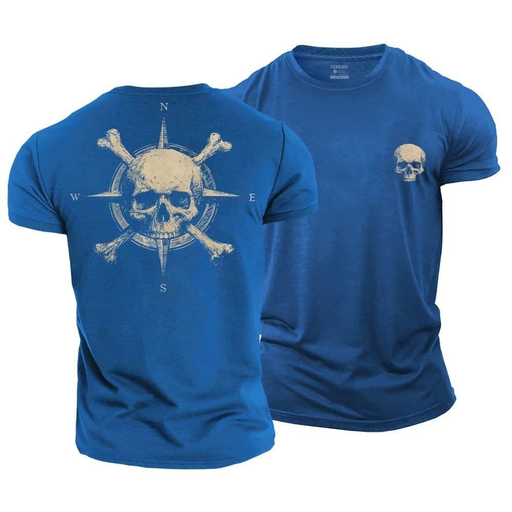 Classic Compass Skull T-Shirt - Norday SE