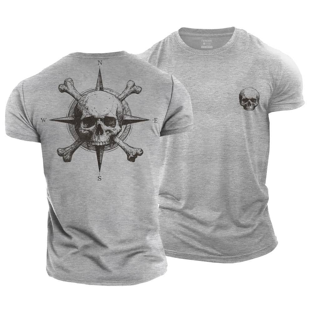 Classic Compass Skull T-Shirt - Norday SE