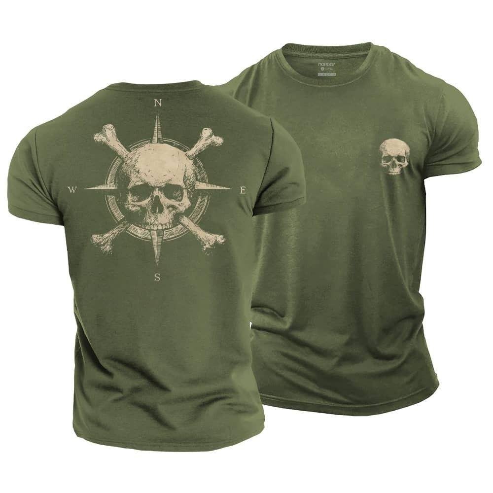 Classic Compass Skull T-Shirt - Norday SE