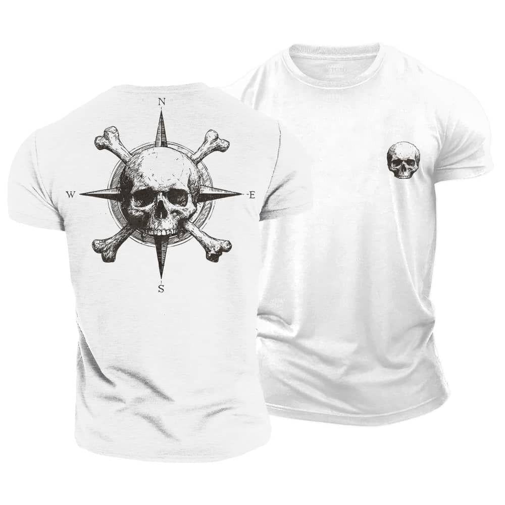 Classic Compass Skull T-Shirt - Norday SE