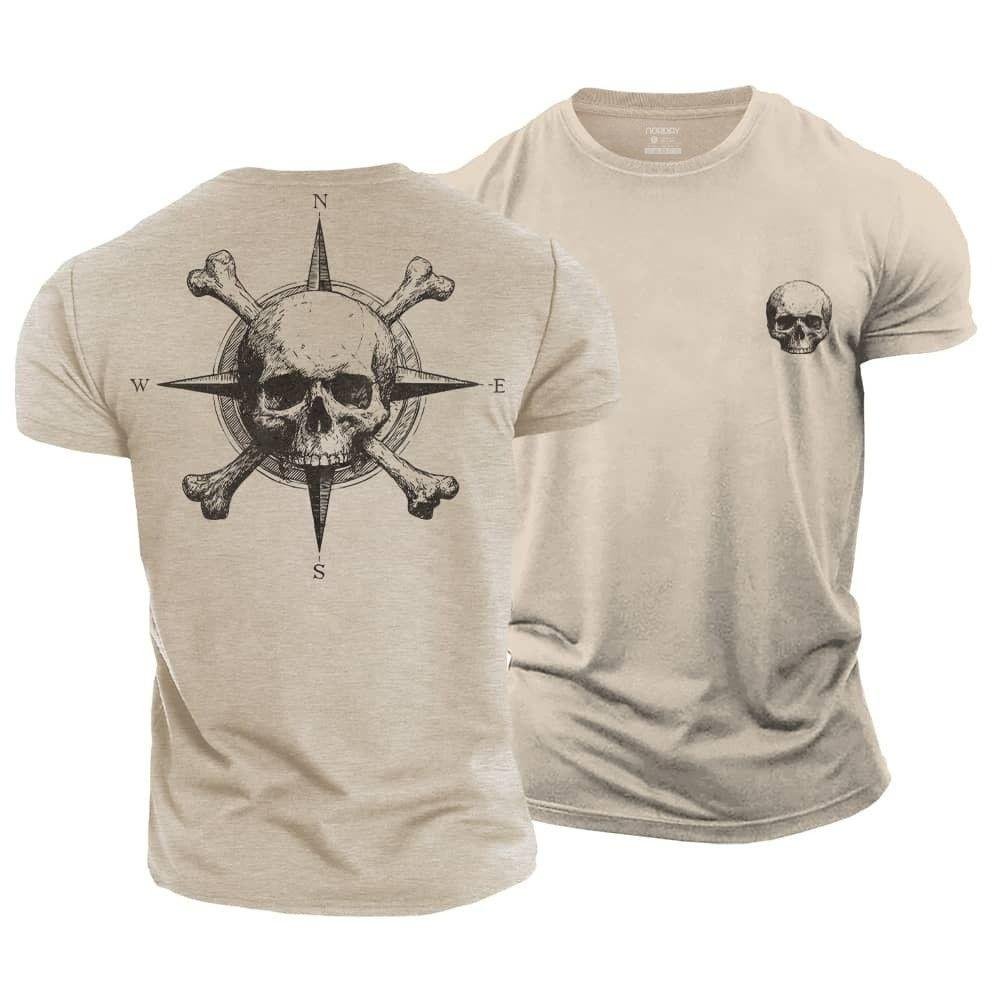 Classic Compass Skull T-Shirt - Norday SE