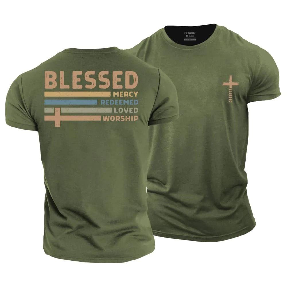Colorful Blessed T-Shirt - Norday SE