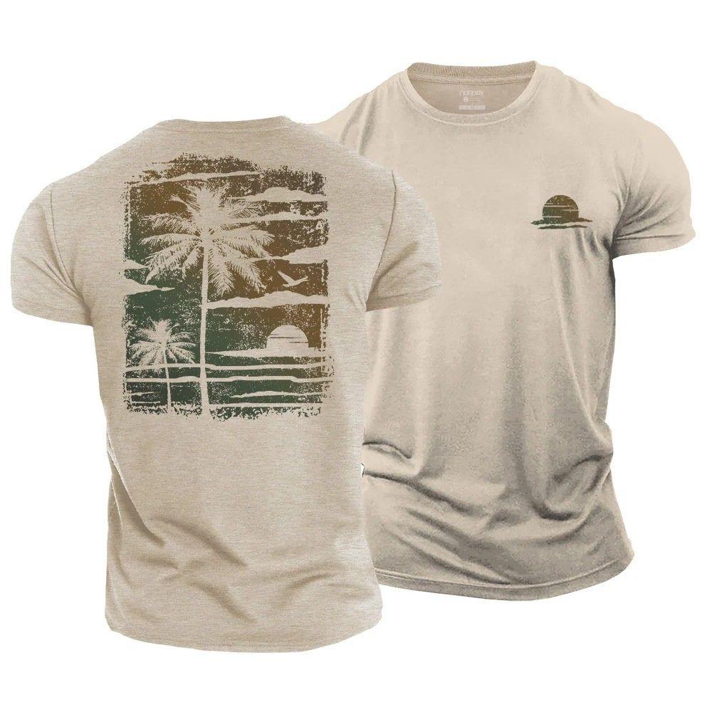 Colorful Palm Poster T-Shirt - Norday SE