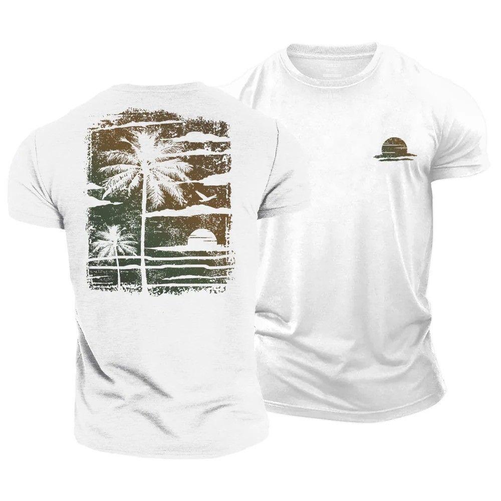 Colorful Palm Poster T-Shirt - Norday SE