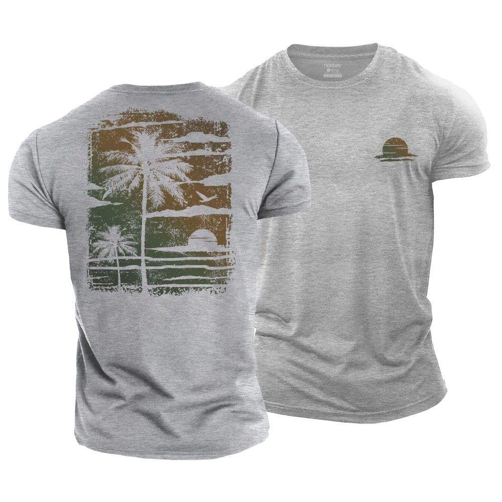 Colorful Palm Poster T-Shirt - Norday SE