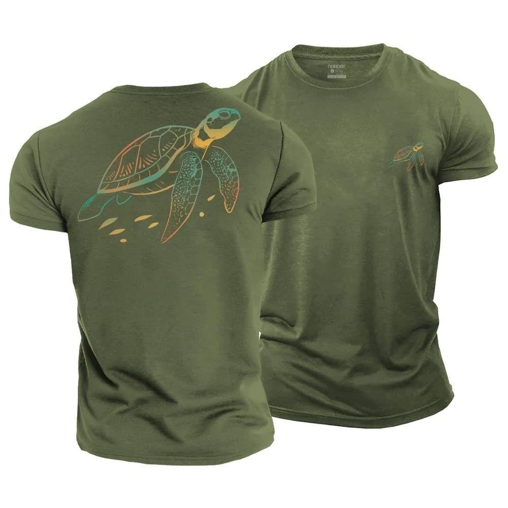Colorful Sea Turtle T-Shirt - Norday SE