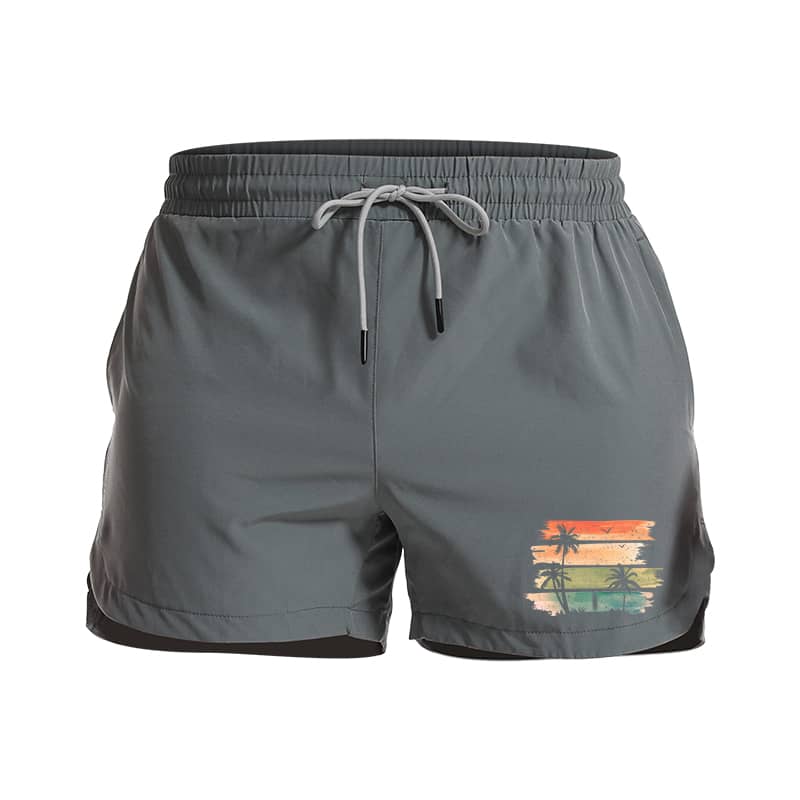 Colorful Summer Athletic Quick - Dry Shorts - Norday SE