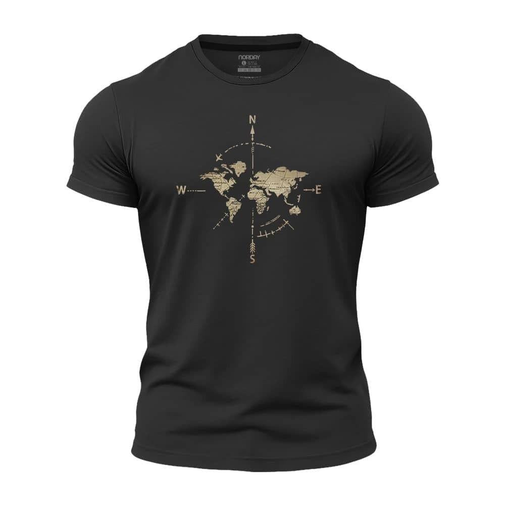 Compass Map Quick - Dry T-Shirt - Norday SE