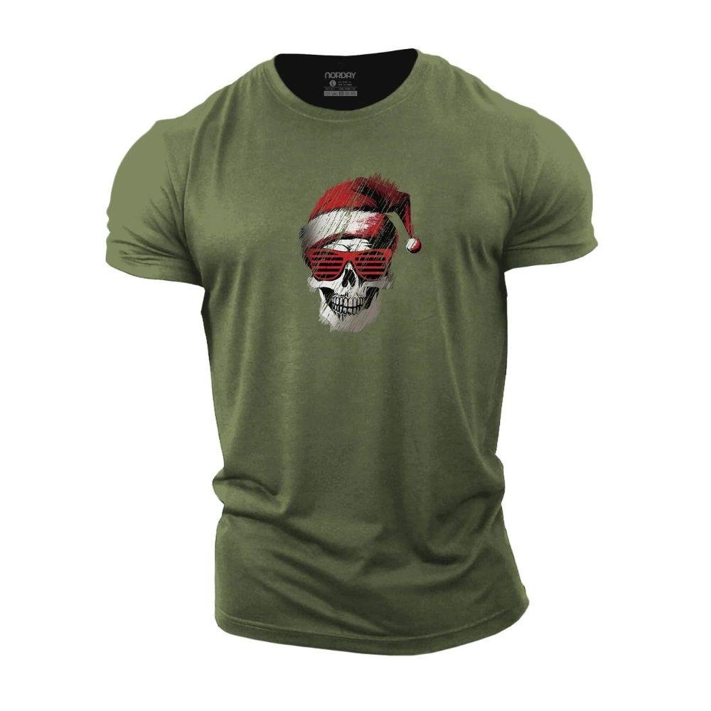 Cool Christmas Skull T-Shirt - Norday SE