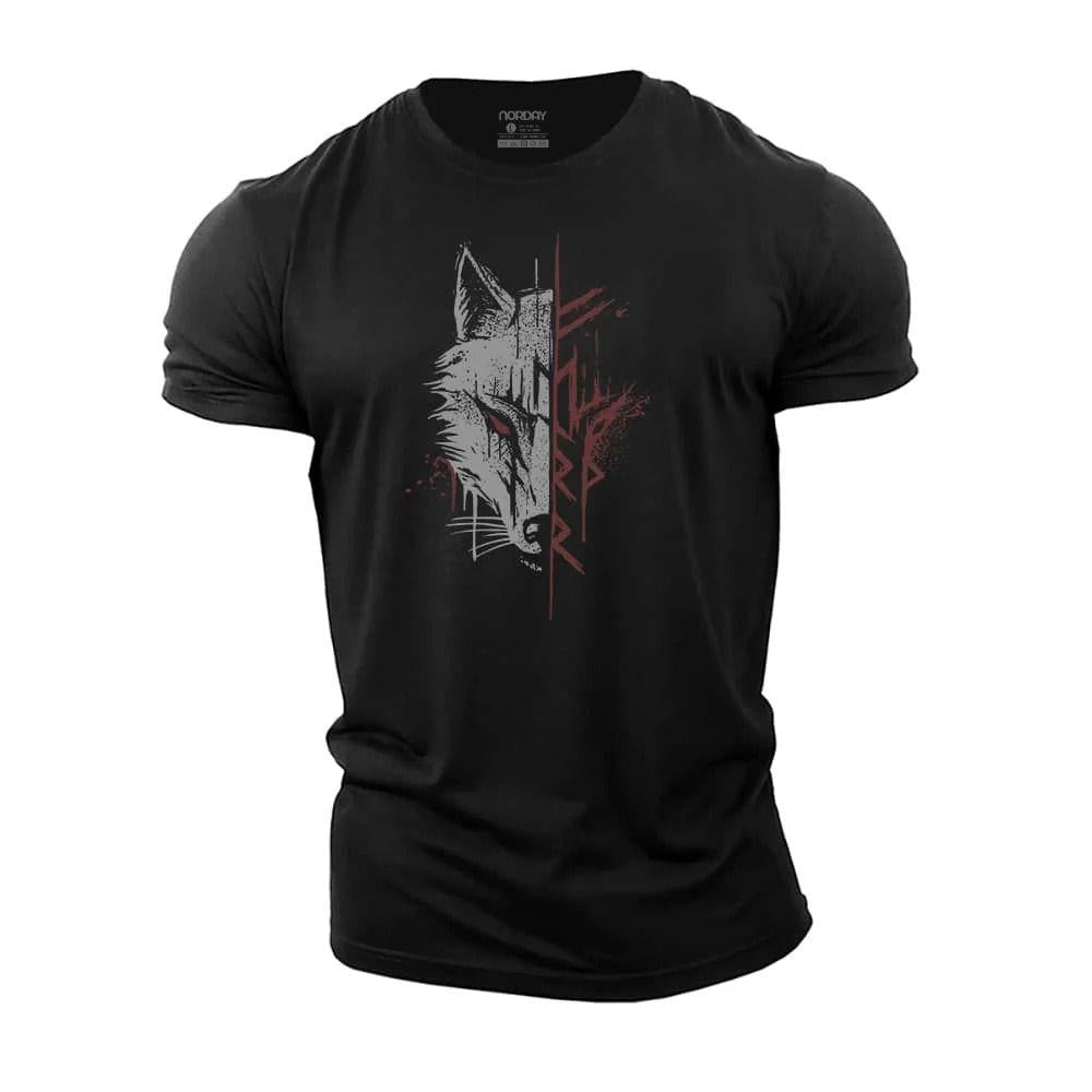 Cool Viking Wolf T-Shirt - Norday SE