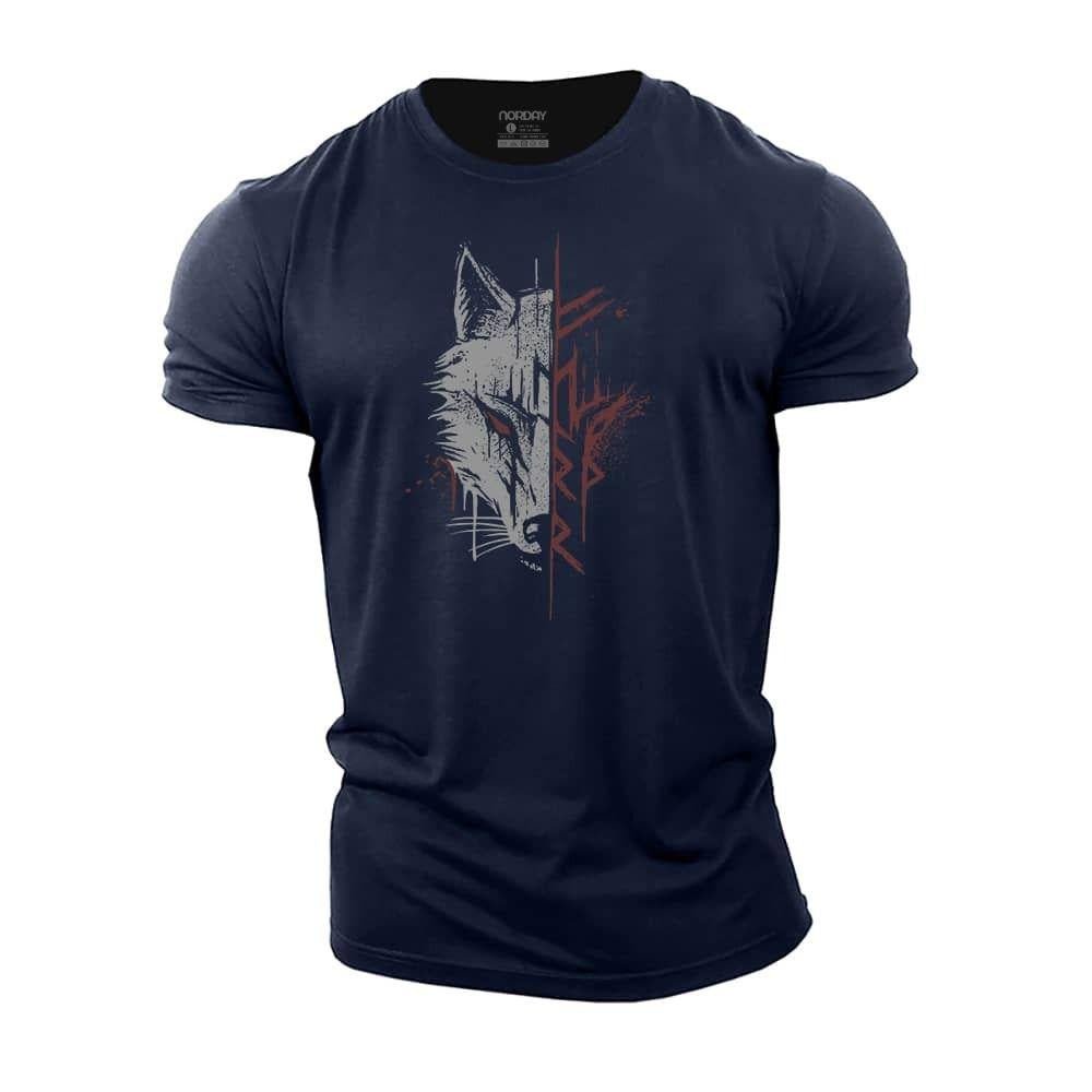 Cool Viking Wolf T-Shirt - Norday SE