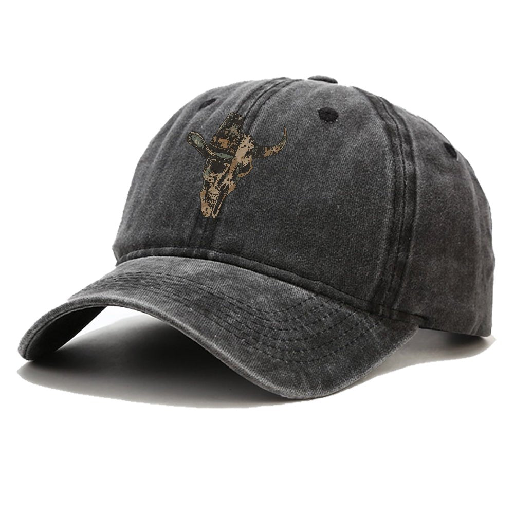 Cowboy Bull Skull Vintage Keps - Norday SE