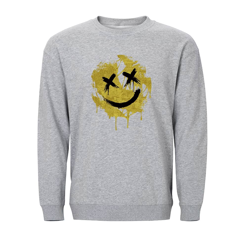 Crack Smiley Sweatshirt - Norday SE