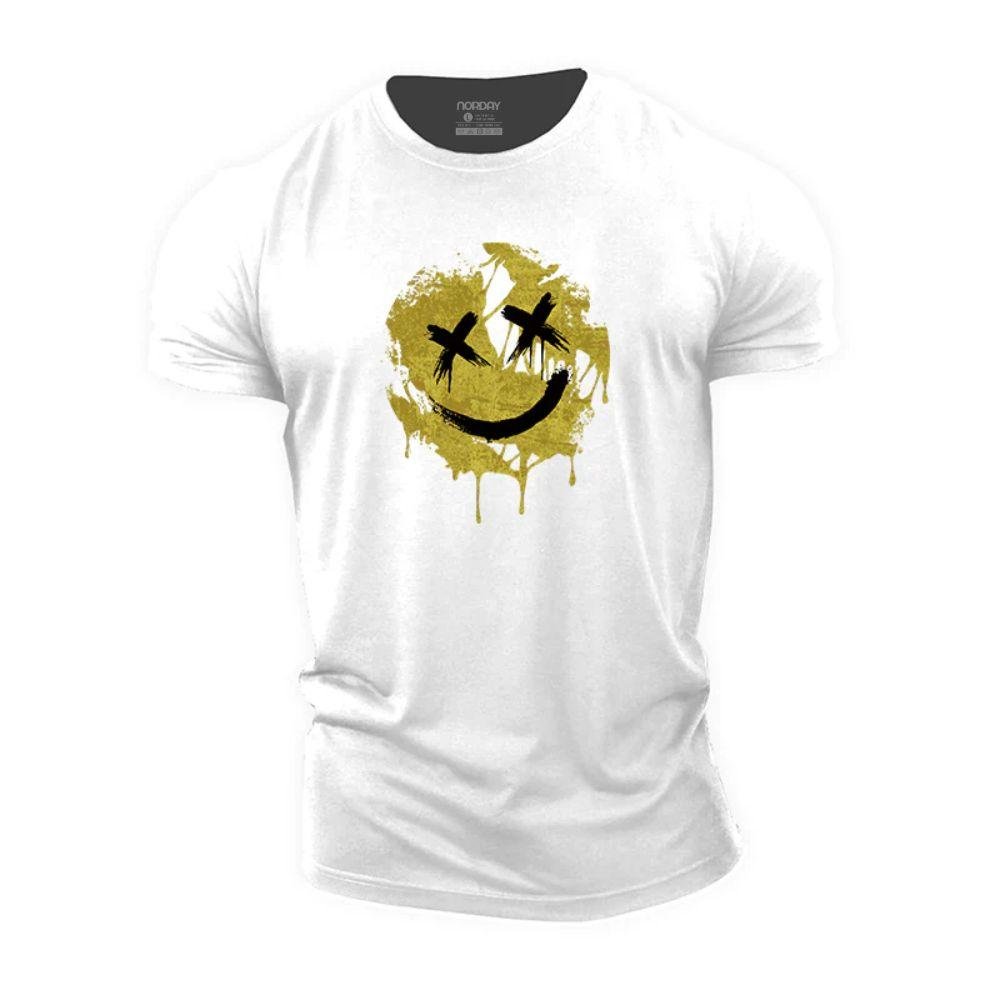 Knekket Smiley T-skjorte - Norday SE