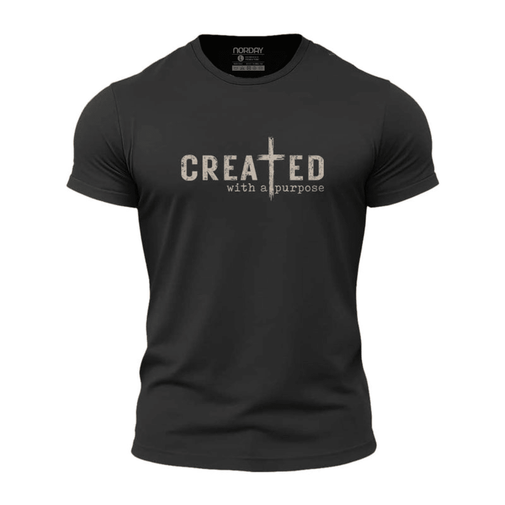 Created With A Purpose Athletic Quick - Dry T-Shirt - Norday SE