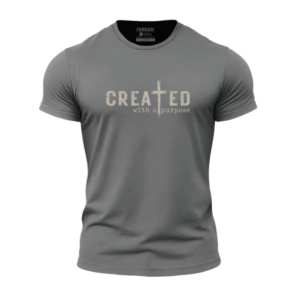 Created With A Purpose Athletic Quick - Dry T-Shirt - Norday SE