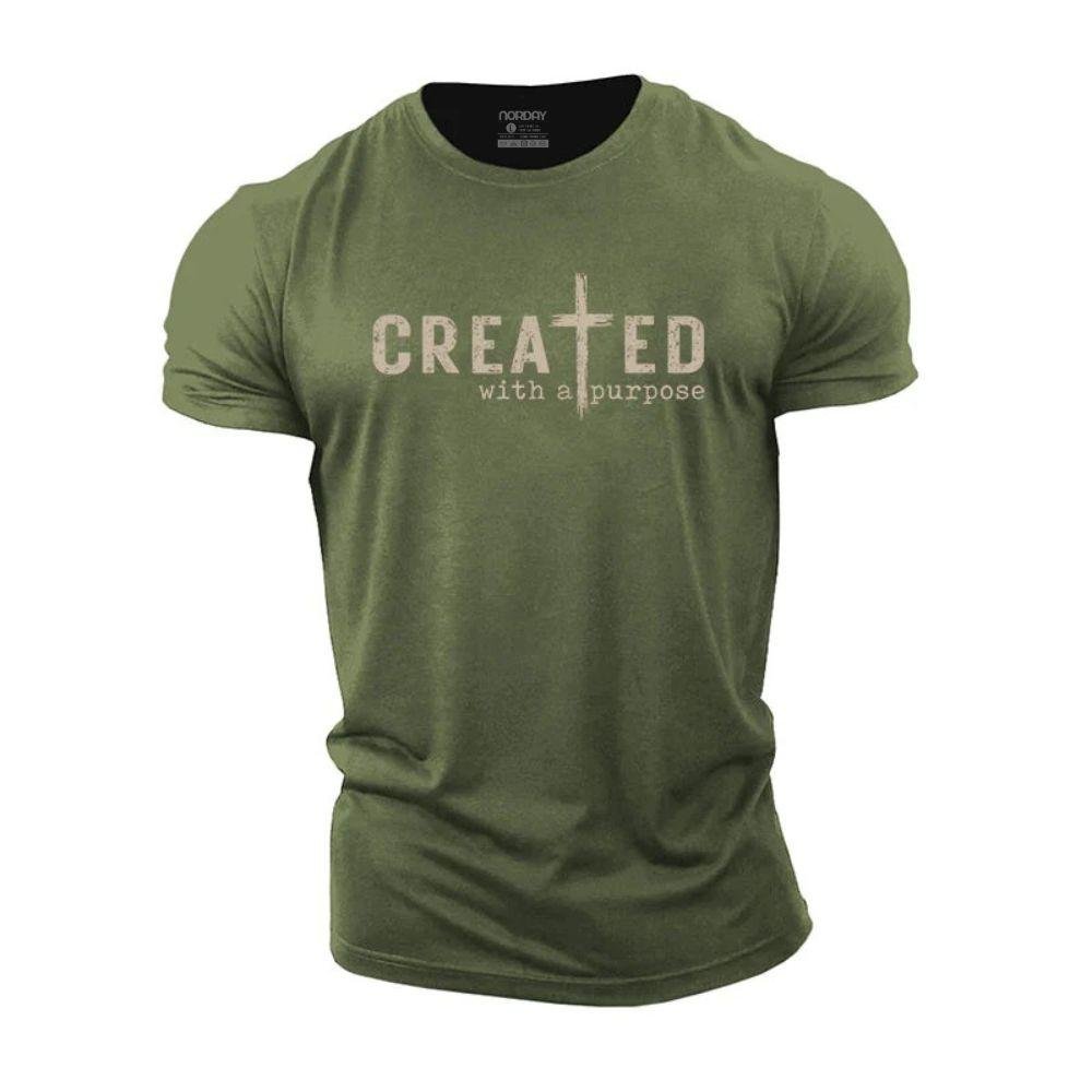 Created With A Purpose T-Shirt - Norday SE