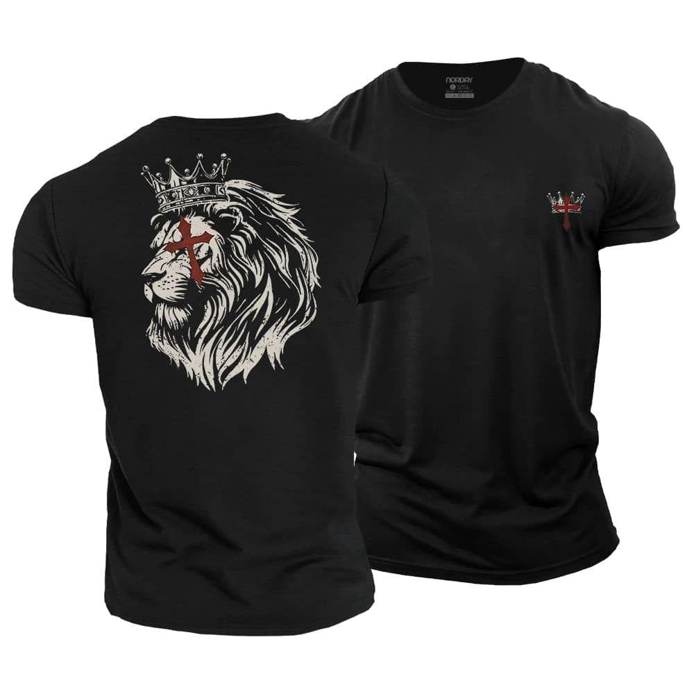 Cross And Lion T-Shirt - Norday SE