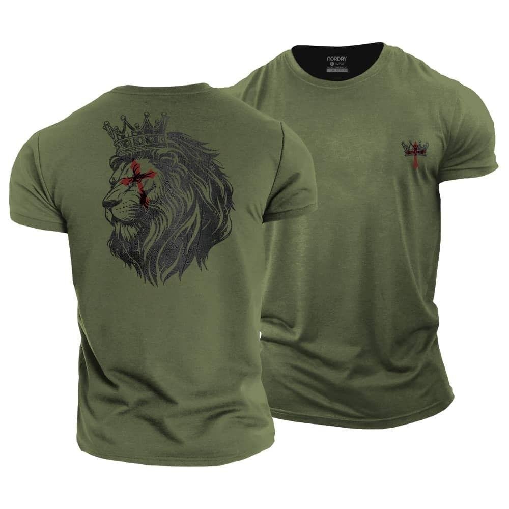 Cross And Lion T-Shirt - Norday SE