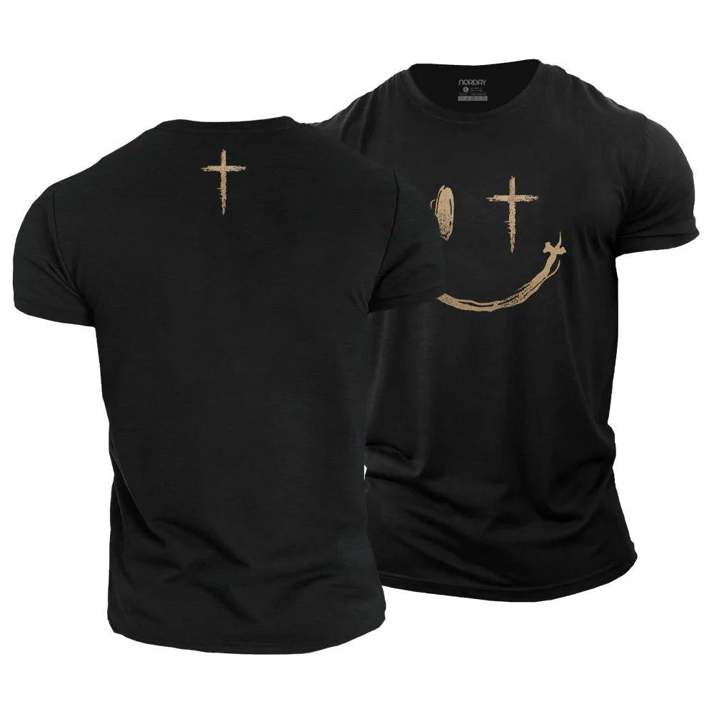Cross Smiley Face T-Shirt - Norday SE