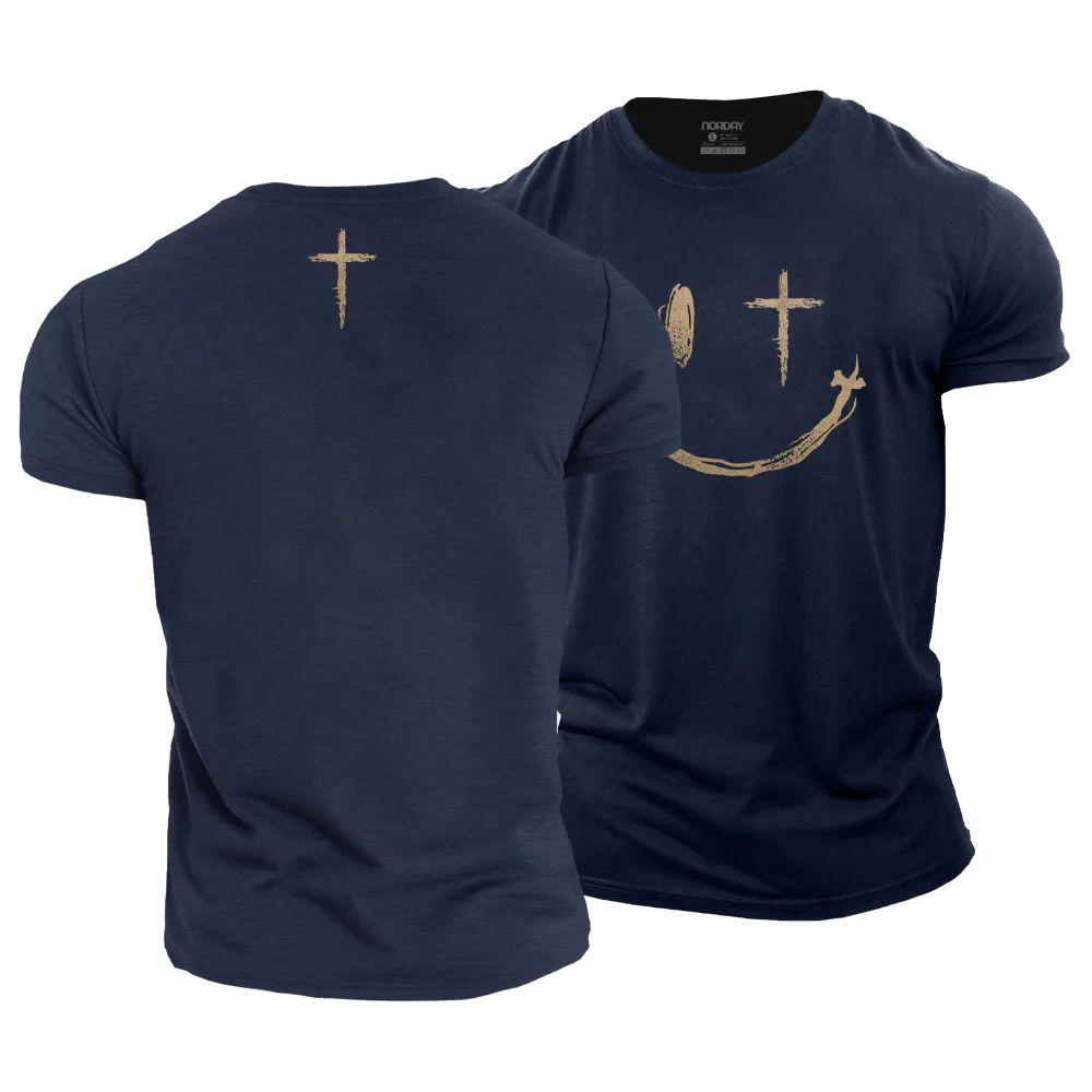 Cross Smiley Face T-Shirt - Norday SE