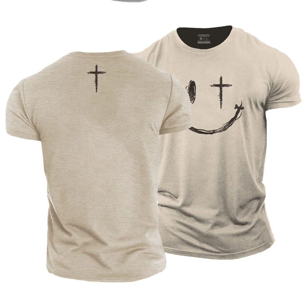 Cross Smiley Face T-Shirt - Norday SE