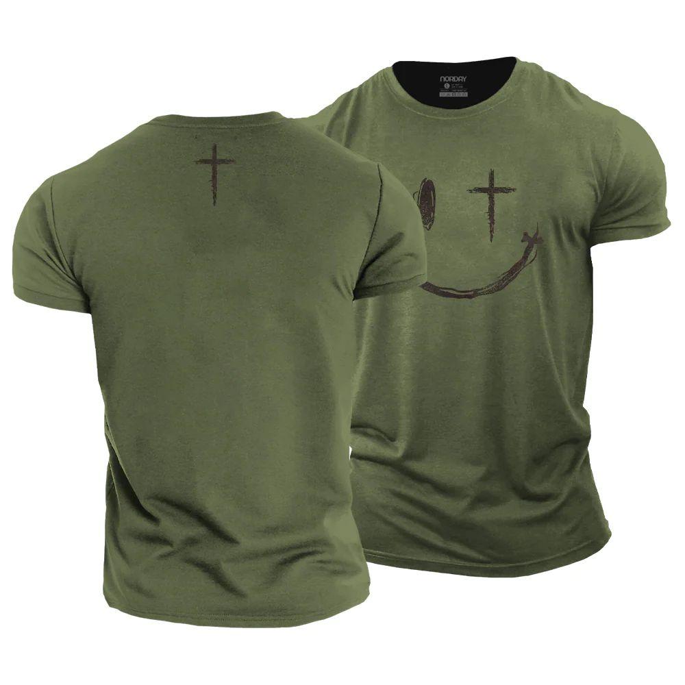 Cross Smiley Face T-Shirt - Norday SE