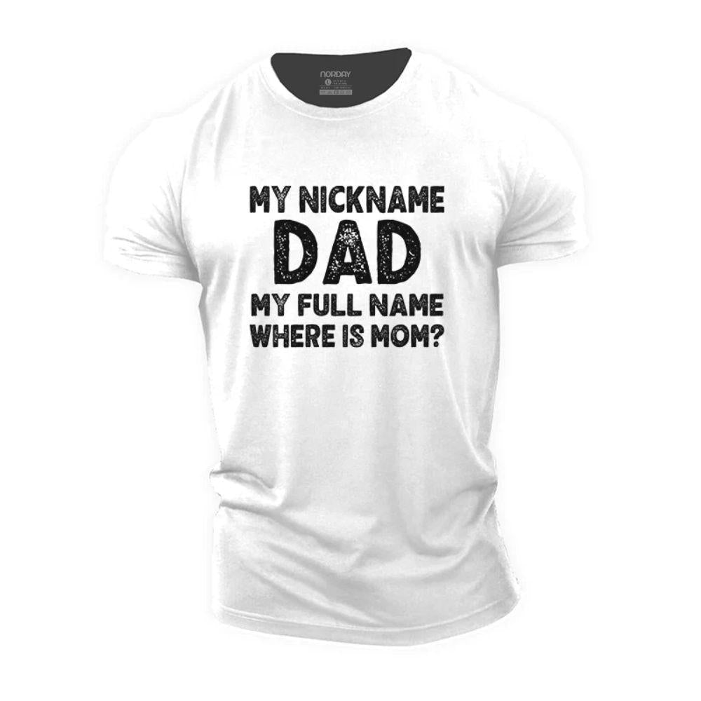 Dad Nickname T-Shirt - Norday SE