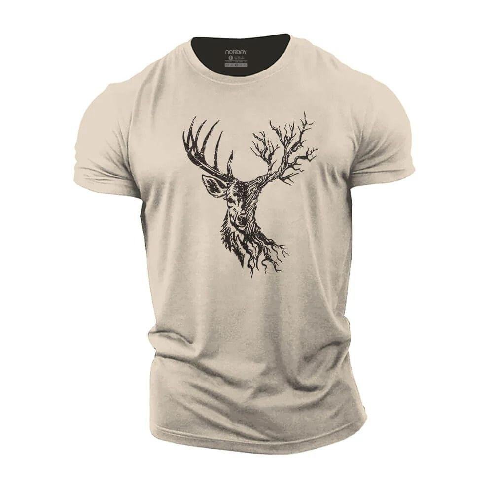 Hjort Og Tre T-Shirt - Norday SE