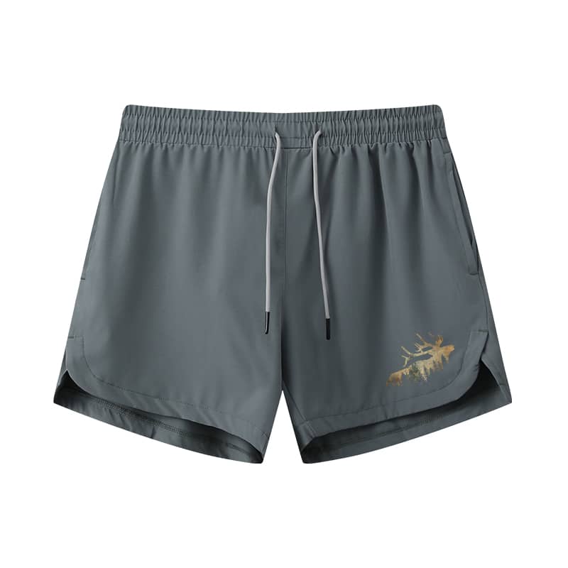 Deer Silhouette Athletic Quick - Dry Shorts - Norday SE