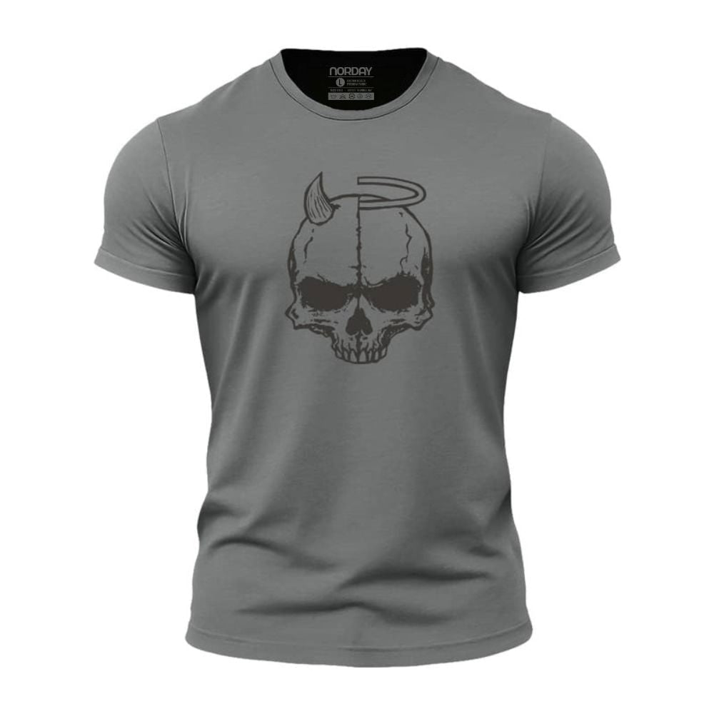 Devil Angel Skull Athletic Quick - Dry T-Shirt - Norday SE