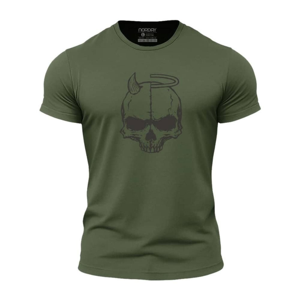 Devil Angel Skull Athletic Quick - Dry T-Shirt - Norday SE