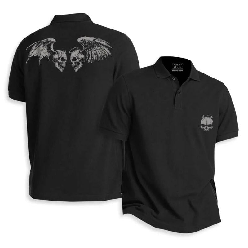 Devil Angel Skull Piké - Norday SE