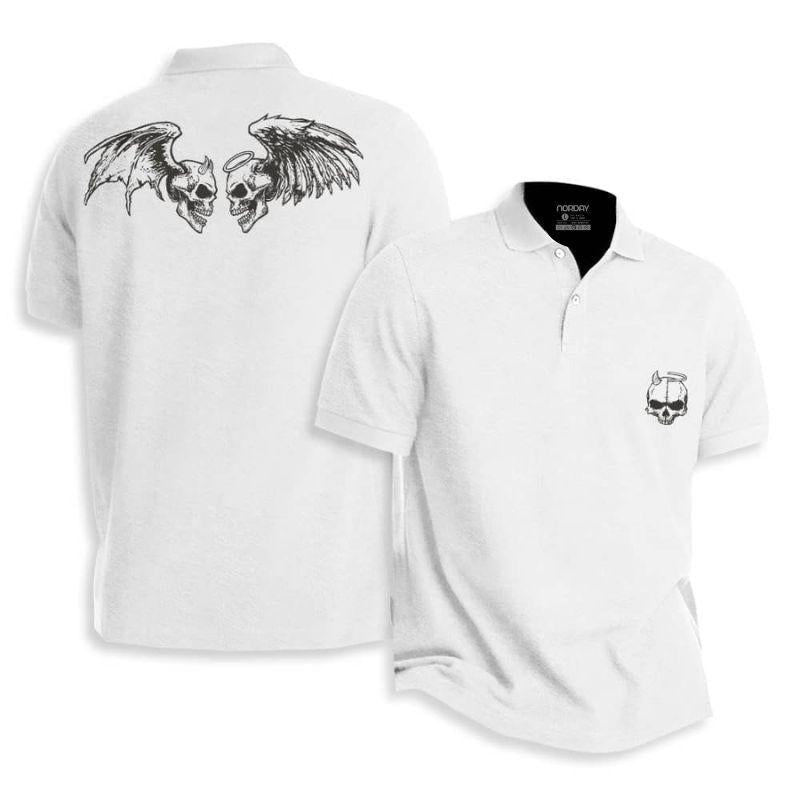 Devil Angel Skull Piké - Norday SE