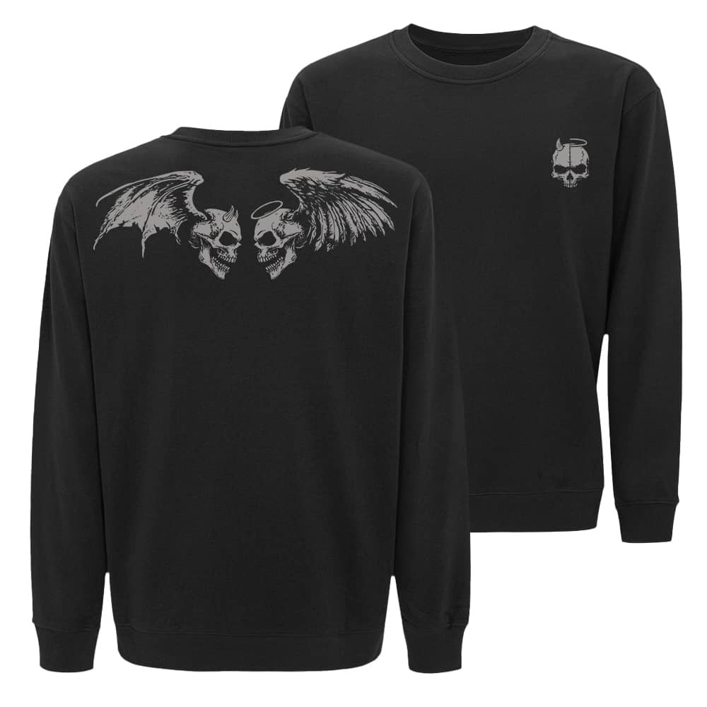 Djevel, Engel og Hodeskull Sweatshirt - Norday SE